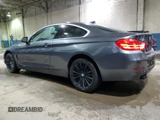 2016 BMW 4 Series 428i xDrive with VIN WBA3N9C52GK249454, listed as a Copart auction lot 42337855 with 81,018 mi miles and Clean Title. Bid and sale history available at carsss.com. Image 2.