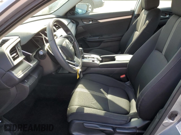 2016 Honda Civic EX with VIN 19XFC2F76GE247963, listed as a Copart auction lot 55530135 with 87,285 mi miles and Salvage Title. Bid and sale history available at DreamBid. Image 7.