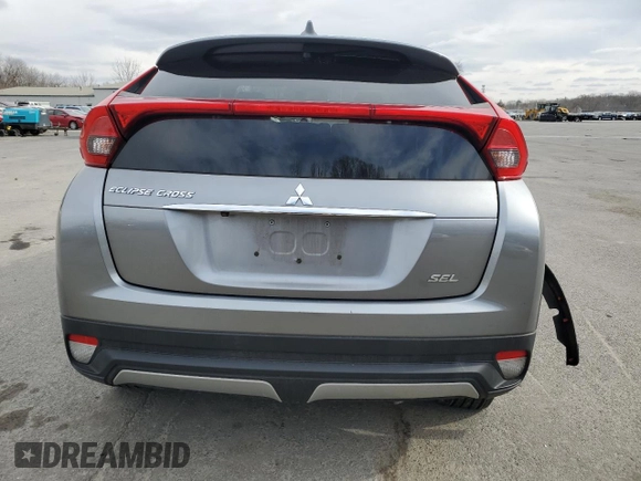 2020 Mitsubishi Eclipse Cross SE with VIN JA4AS5AA0LZ002246, listed as a Copart auction lot 46155105 with 62,981 mi miles and Salvage title. Bid and sale history available at DreamBid. Image 6.