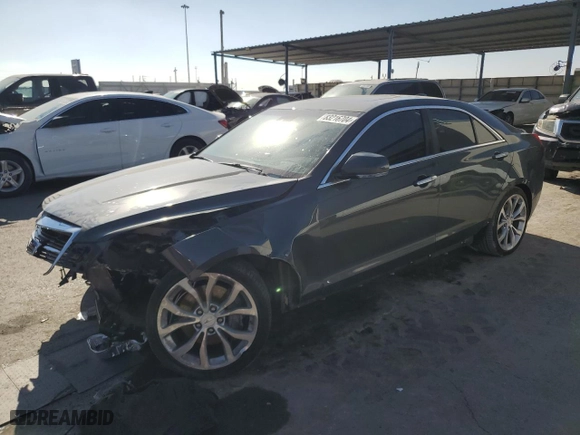2018 Cadillac ATS Sedan Premium Performance RWD with VIN 1G6AD5SS7J0184166, listed as a Copart auction lot 83216704 with 57,025 mi miles and Salvage Title. Bid and sale history available at carsss.com. Image 1.