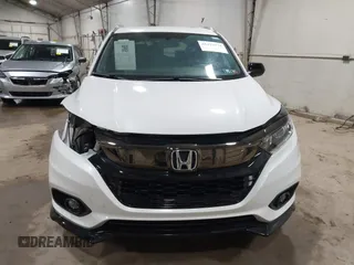 2022 Honda HR-V Sport with VIN 3CZRU6H10NM741811, listed as a IAAI auction lot 41470474 with 27,636 mi miles. Bid and sale history available at carsss.com. Image 12.