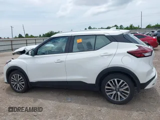 2023 Nissan Kicks SV with VIN 3N1CP5CV3PL569549, listed as a IAAI auction lot 42472905 with Not provided miles and . Bid and sale history available at DreamBid. Image 14.