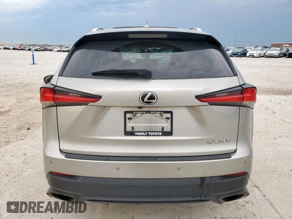 2018 Lexus NX 300 with VIN JTJYARBZ9J2114047, listed as a Copart auction lot 60356945 with 101,362 mi miles and Salvage title. Bid and sale history available at DreamBid. Image 6.