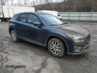 2013 Mazda CX-5 Touring with VIN JM3KE4CE7D0126460, listed as a Copart auction lot 46730785 with 0 mi miles and Salvage Title. Bid and sale history available at carsss.com. Image 4.