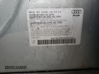 2009 Audi Q5 Premium Plus with VIN WA1KK78R59A036623, listed as a Copart auction lot 41005684 with Not provided miles and Non repairable. Bid and sale history available at DreamBid. Image 15.