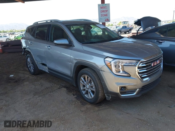 2024 GMC Terrain SLT with VIN 3GKALPEG9RL144550, listed as a IAAI auction lot 42720045 with 43,941 mi miles and . Bid and sale history available at DreamBid. Image 1.