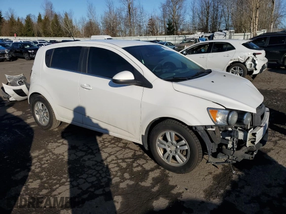 2016 Chevrolet Sonic LT with VIN 1G1JC6SB4G4151321, listed as a Copart auction lot 46702765 with 137,129 mi miles and Salvage Title. Bid and sale history available at carsss.com. Image 4.