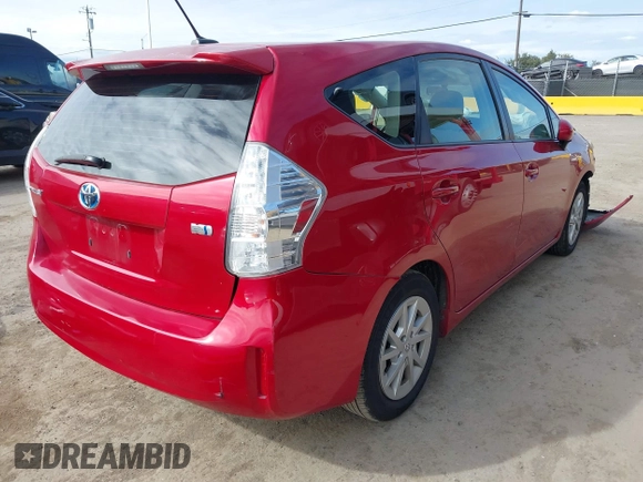 2013 Toyota Prius Two with VIN JTDZN3EU3D3237933, listed as a IAAI auction lot 41722468 with 151,777 mi miles and . Bid and sale history available at carsss.com. Image 4.