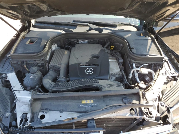 2018 Mercedes-Benz GLC with VIN WDC0G4KB9JV019422, listed as a Copart auction lot 47384075 with 83,586 mi miles and Salvage Title. Bid and sale history available at carsss.com. Image 12.
