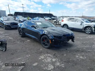 2022 Chevrolet Camaro 1LT with VIN 1G1FB1RX4N0116246, listed as a IAAI auction lot 41596435 with 34,863 mi miles. Bid and sale history available at carsss.com. Image 1.