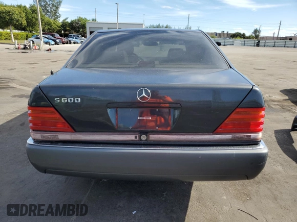 1994 Mercedes-Benz S with VIN WDBGA51E5RA159136, listed as a Copart auction lot 86790254 with 79,921 mi miles and Non Repairable. Bid and sale history available at DreamBid. Image 6.