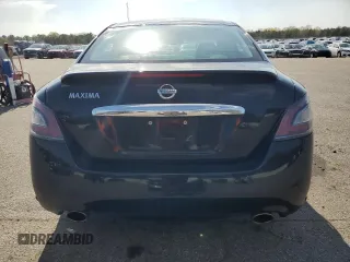 2014 Nissan Maxima S with VIN 1N4AA5AP9EC912759, listed as a Copart auction lot 54953995 with 74,138 mi miles and Salvage Title. Bid and sale history available at DreamBid. Image 6.