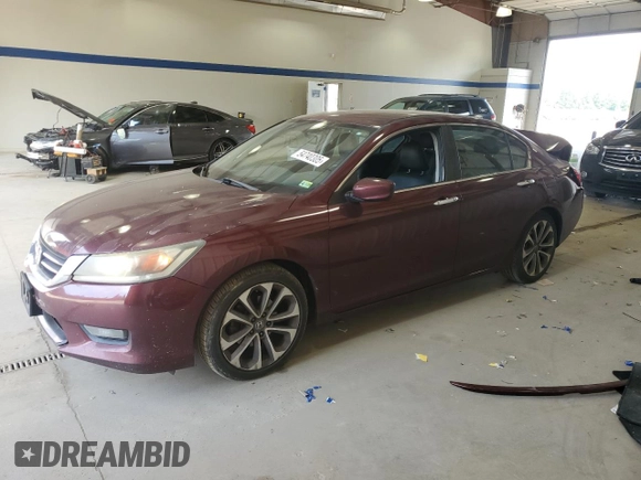 2014 Honda Accord Sport with VIN 1HGCR2F57EA081647, listed as a Copart auction lot 54740305 with 191,027 mi miles and Clean Title. Bid and sale history available at DreamBid. Image 1.