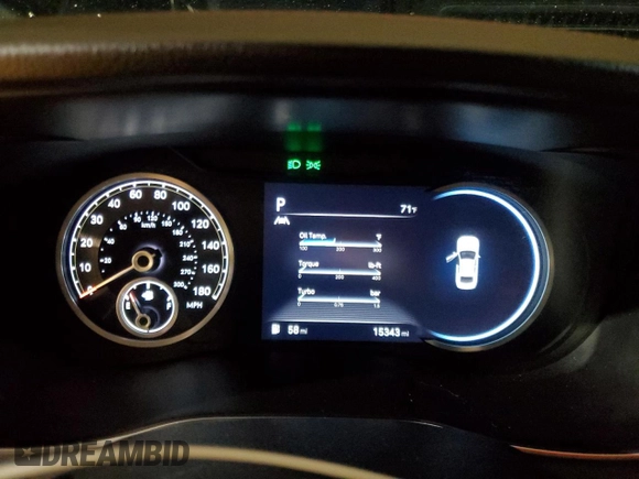 2023 Genesis G70 3.3T with VIN KMTG54TE7PU121577, listed as a Copart auction lot 78429434 with 15,343 mi miles and Salvage Title. Bid and sale history available at DreamBid. Image 9.