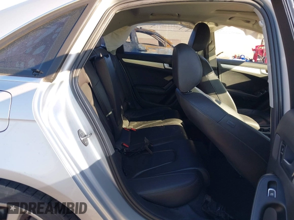2014 Audi A4 Premium with VIN WAUAFAFL9EN024282, listed as a IAAI auction lot 41653451 with 120,142 mi miles. Bid and sale history available at carsss.com. Image 8.