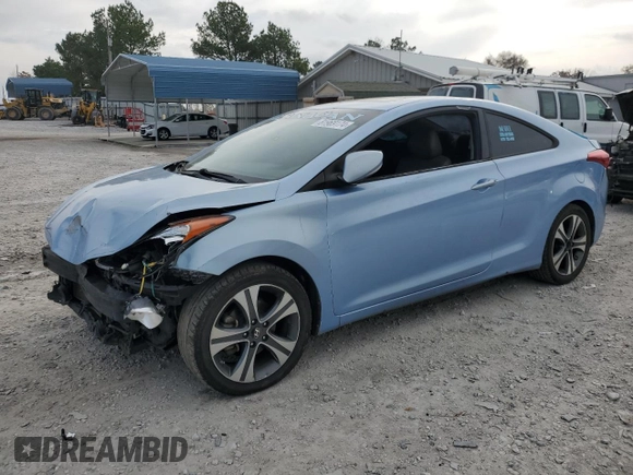 2013 Hyundai Elantra Coupe SE with VIN KMHDH6AE0DU008231, listed as a Copart auction lot 81969174 with 139,254 mi miles and Salvage Title. Bid and sale history available at carsss.com. Image 1.