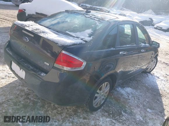 2009 Ford Focus SEL with VIN 1FAHP37N49W111099, listed as a IAAI auction lot 41502124 with 183,401 mi miles. Bid and sale history available at carsss.com. Image 4.
