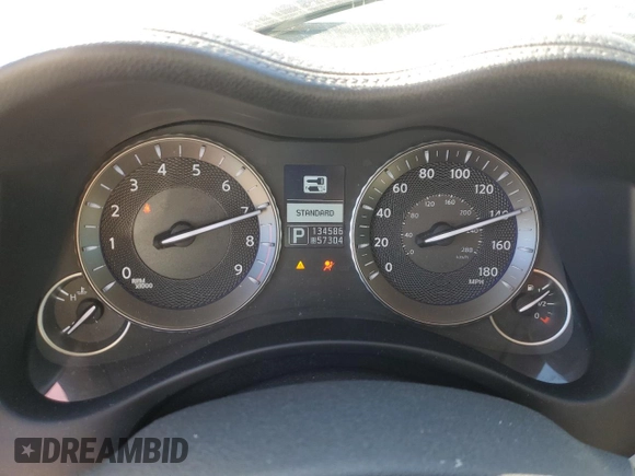 2013 Infiniti M37 with VIN JN1BY1AP2DM510404, listed as a Copart auction lot 76295144 with 134,586 mi miles and Salvage Title. Bid and sale history available at carsss.com. Image 9.