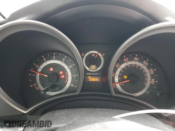 2012 Scion tC z VIN JTKJF5C71C3032427, wystawiony jako Copart lot #54160695 z przebiegiem 59 826 mil mil oraz Szkoda całkowita • Salvage title. Historia ofert i sprzedaży dostępna na DreamBid. Obrazek 9.