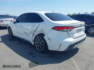 2021 Toyota Corolla SE with VIN 5YFS4MCE2MP068307, listed as a IAAI auction lot 41838172 with 82,638 mi miles. Bid and sale history available at carsss.com. Image 3.