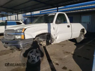 2005 Chevrolet Silverado 1500 Work Truck with VIN 1GCEC14V85Z359477, listed as a Copart auction lot 44746805 with 247,816 mi miles and Salvage title. Bid and sale history available at DreamBid. Image 1.