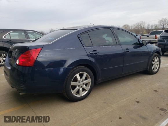 2004 Nissan Maxima SL with VIN 1N4BA41E74C920810, listed as a Copart auction lot 51004075 with 201,518 mi miles and Salvage Title. Bid and sale history available at DreamBid. Image 3.