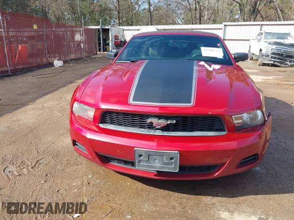 2012 Ford Mustang V6 with VIN 1ZVBP8EM4C5212726, listed as a IAAI auction lot 41509724 with 206,244 mi miles and . Bid and sale history available at carsss.com. Image 12.