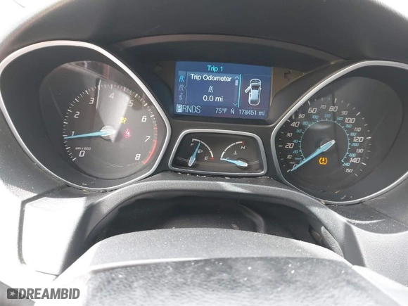 2012 Ford Focus SEL with VIN 1FAHP3H22CL284763, listed as a IAAI auction lot 41824652 with 178,451 mi miles. Bid and sale history available at carsss.com. Image 7.