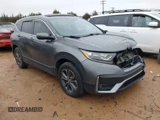 2020 Honda CR-V EX-L with VIN 2HKRW2H86LH699220, listed as a IAAI auction lot 41558449 with 91,111 mi miles. Bid and sale history available at carsss.com. Image 1.