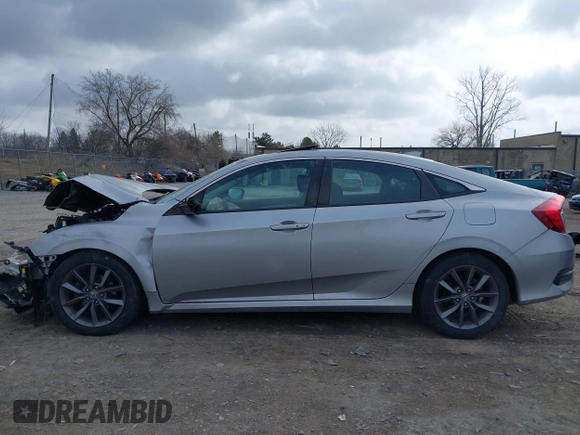 2019 Honda Civic Sedan EX with VIN 19XFC1F3XKE003300, listed as a IAAI auction lot 41889174 with 38,965 mi miles. Bid and sale history available at carsss.com. Image 15.