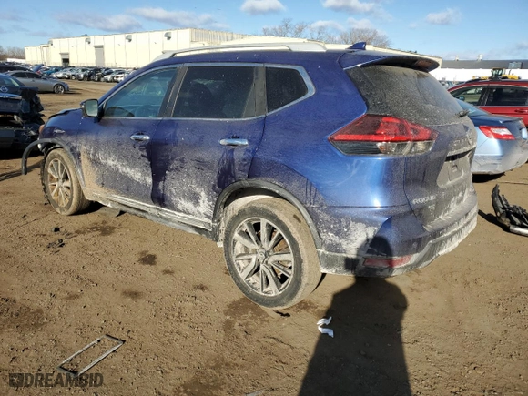 2020 Nissan Rogue S with VIN 5N1AT2MV7LC709052, listed as a Copart auction lot 42726135 with 118,683 mi miles and Salvage Title. Bid and sale history available at carsss.com. Image 2.