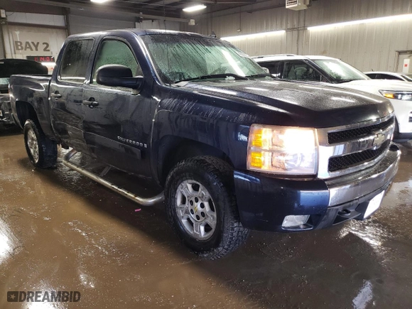 2007 Chevrolet Silverado 1500 LTZ with VIN 2GCEK13M871709875, listed as a Copart auction lot 49225245 with 170,632 mi miles and Salvage Title. Bid and sale history available at carsss.com. Image 4.