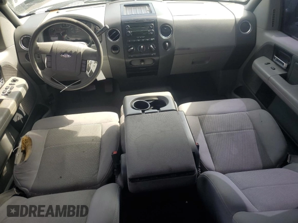 2006 Ford F-150 XLT with VIN 1FTPX12566KC51949, listed as a Copart auction lot 53346765 with 129,284 mi miles and Salvage title. Bid and sale history available at DreamBid. Image 8.