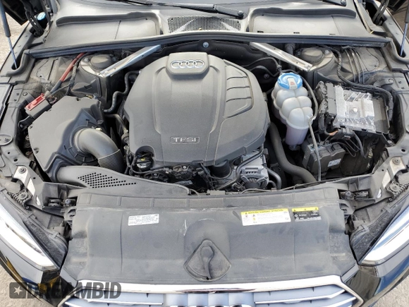 2019 Audi A5 Sportback Premium Plus with VIN WAUENCF57KA017495, listed as a Copart auction lot 77611653 with 38,822 mi miles. Bid and sale history available at carsss.com. Image 11.