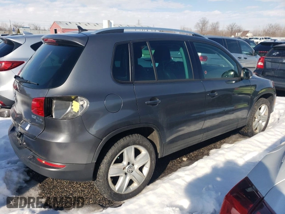 2013 Volkswagen Tiguan S with VIN WVGJV3AX2DW617899, listed as a Copart auction lot 45664075 with 172,380 mi miles and Clean title. Bid and sale history available at DreamBid. Image 3.