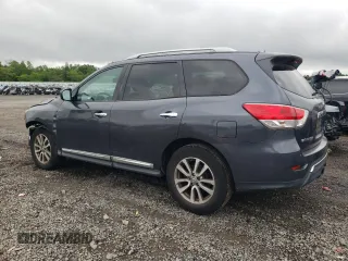 2014 Nissan Pathfinder Platinum with VIN 5N1AR2MM9EC658016, listed as a Copart auction lot 57813665 with 130,304 mi miles and Salvage title. Bid and sale history available at DreamBid. Image 2.