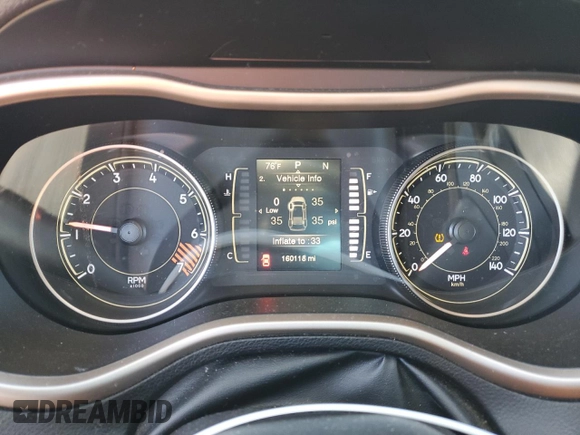 2014 Jeep Cherokee Altitude with VIN 1C4PJMCB6EW290636, listed as a Copart auction lot 46148335 with 160,118 mi miles and Salvage Title. Bid and sale history available at carsss.com. Image 9.