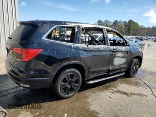 2016 Honda Pilot EX-L with VIN 5FNYF6H51GB016756, listed as a Copart auction lot 47367475 with 0 mi miles and Salvage Title. Bid and sale history available at carsss.com. Image 3.