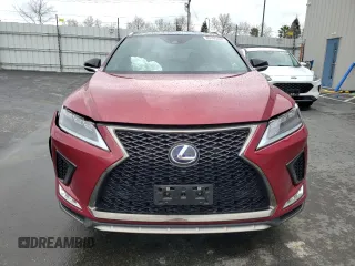 2022 Lexus RX with VIN 2T2YGMDA2NC080676, listed as a Copart auction lot 45195464 with 44,590 mi miles. Bid and sale history available at carsss.com. Image 5.