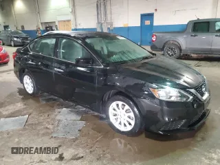2019 Nissan Sentra S with VIN 3N1AB7AP4KY356952, listed as a Copart auction lot 43980935 with 113,553 mi miles and Salvage Title. Bid and sale history available at carsss.com. Image 4.