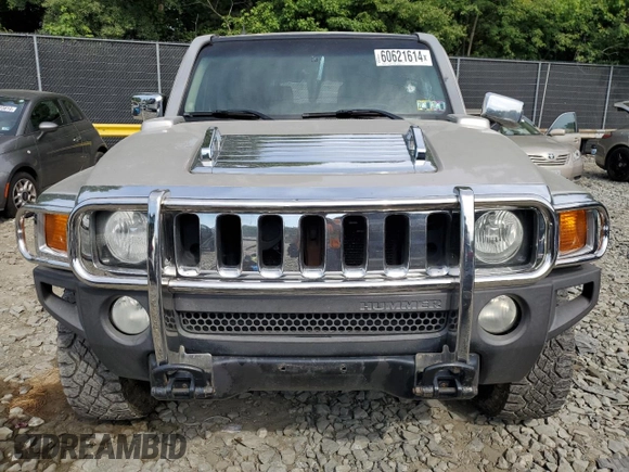 2006 Hummer H3 with VIN 5GTDN136668197039, listed as a Copart auction lot 60621614 with 209,051 mi miles and Salvage Title. Bid and sale history available at carsss.com. Image 5.