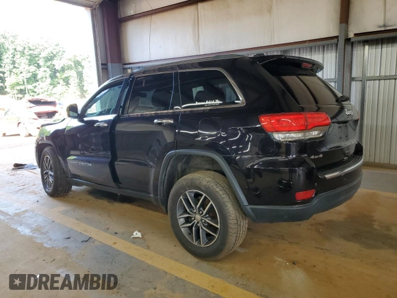 2018 Jeep Grand Cherokee Limited with VIN 1C4RJFBG9JC299621, listed as a Copart auction lot 61395695 with 87,952 mi miles and Salvage title. Bid and sale history available at DreamBid. Image 2.
