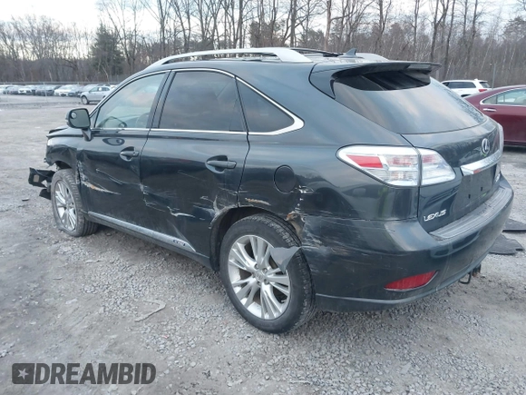 2010 Lexus RX 450h with VIN JTJBC1BA2A2012827, listed as a IAAI auction lot 41101091 with 236,669 mi miles and . Bid and sale history available at DreamBid. Image 3.