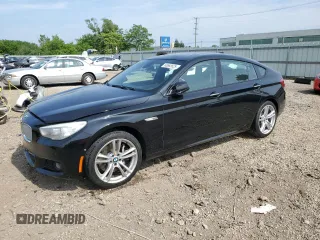 2012 BMW 5 Series 550i Gran Turismo with VIN WBASN4C5XCC210209, listed as a Copart auction lot 60665625 with 97,078 mi miles and Salvage title. Bid and sale history available at DreamBid. Image 1.