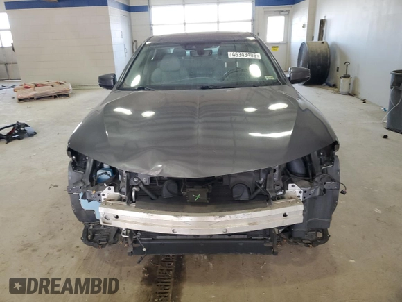 2019 Acura TLX w/Technology Pkg with VIN 19UUB1F56KA002001, listed as a Copart auction lot 46343405 with 80,161 mi miles and Salvage Title. Bid and sale history available at carsss.com. Image 5.
