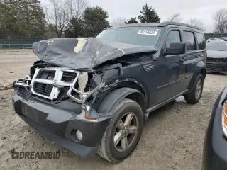 2010 Dodge Nitro SE with VIN 1D4PU2GK1AW170682, listed as a Copart auction lot 85550634 with 145,119 mi miles and Salvage Title. Bid and sale history available at DreamBid. Image 1.