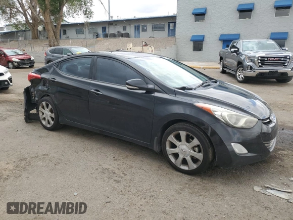 2013 Hyundai Elantra GLS с VIN KMHDH4AE8DU661765, выставлен на аукционе Copart как лот 57524075 с пробегом 195 369 миль миль и Списание • Salvage title. История ставок и продаж доступна на DreamBid. Изображение 4.