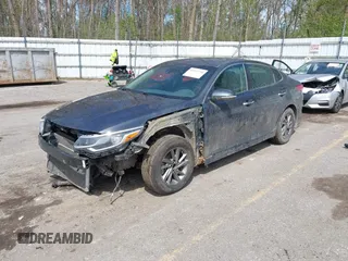 2020 Kia Optima LX with VIN 5XXGT4L3XLG384486, listed as a IAAI auction lot 42157710 with 106,413 mi miles and . Bid and sale history available at DreamBid. Image 18.