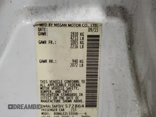2015 Nissan Altima S with VIN 1N4AL3AP3FC572864, listed as a Copart auction lot 55135845 with 97,201 mi miles and Salvage Title. Bid and sale history available at carsss.com. Image 12.