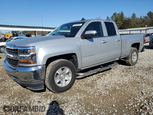 2018 Chevrolet Silverado 1500 LT with VIN 1GCRCREH8JZ171741, listed as a Copart auction lot 89384995 with 117,423 mi miles and Salvage Title. Bid and sale history available at DreamBid. Image 1.